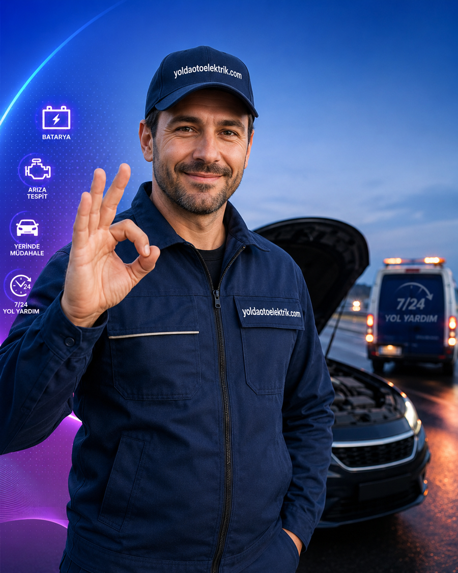 Yol yardım ve oto elektrik ustası